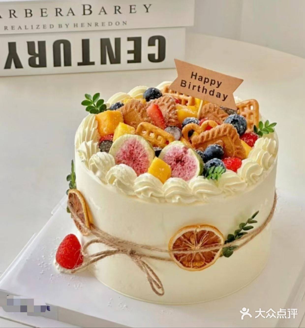 初麦工坊·冰淇淋·动物奶油生日蛋糕