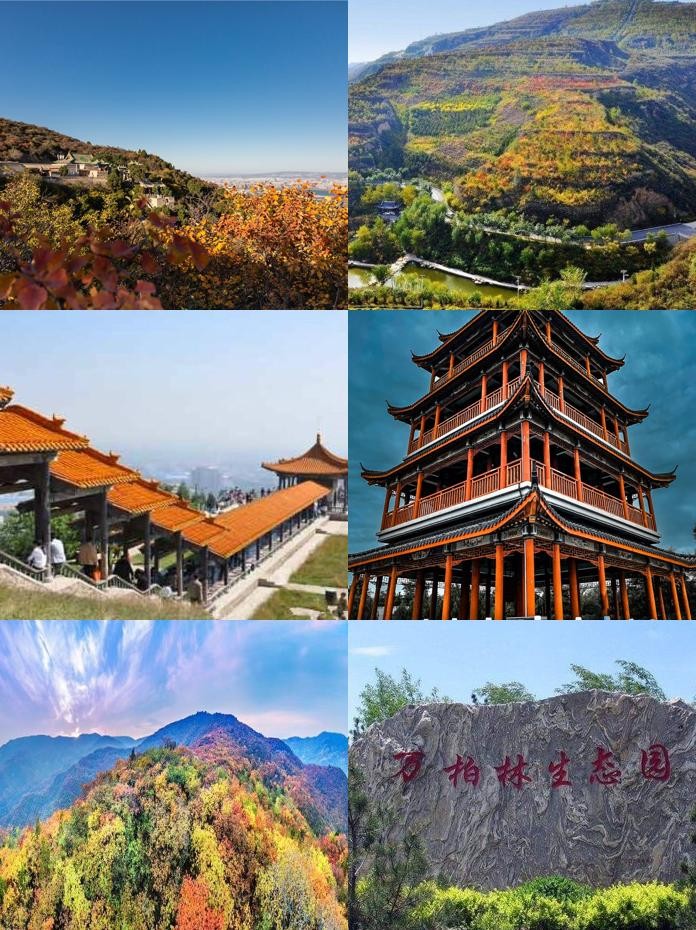 11566太原龙山景区 龙山景区,位于太原西山风光秀丽之地,拥有