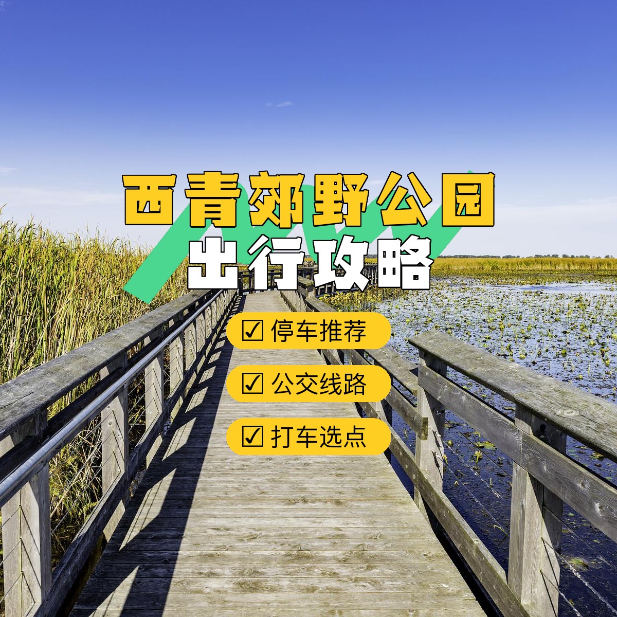 如果你想去 西青郊野公园 ,出发前不妨看看这份出行攻略95 97开放