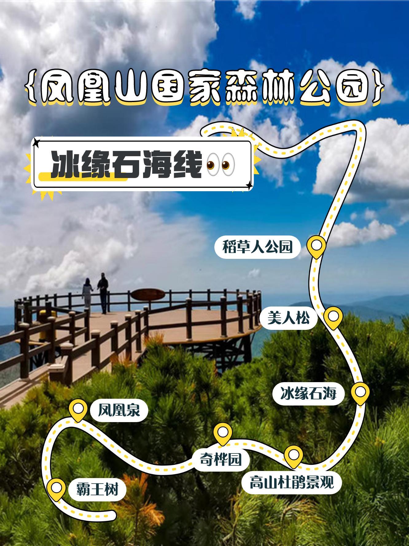 达州凤凰山爬山路线图片