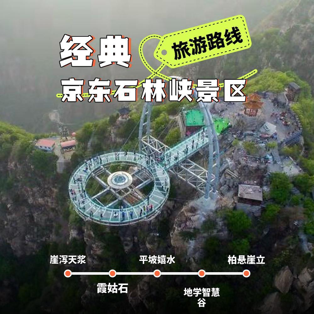 石林峡景区游览路线图片