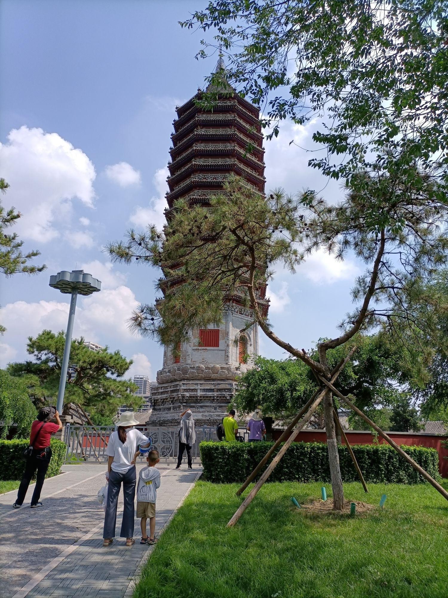 燃灯佛舍利塔,通州的地标建筑,承载着深厚的历史文化底蕴