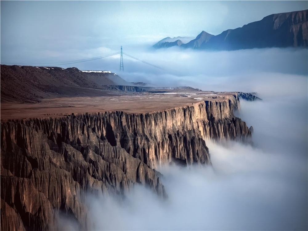 独山子大峡谷景区图片图片