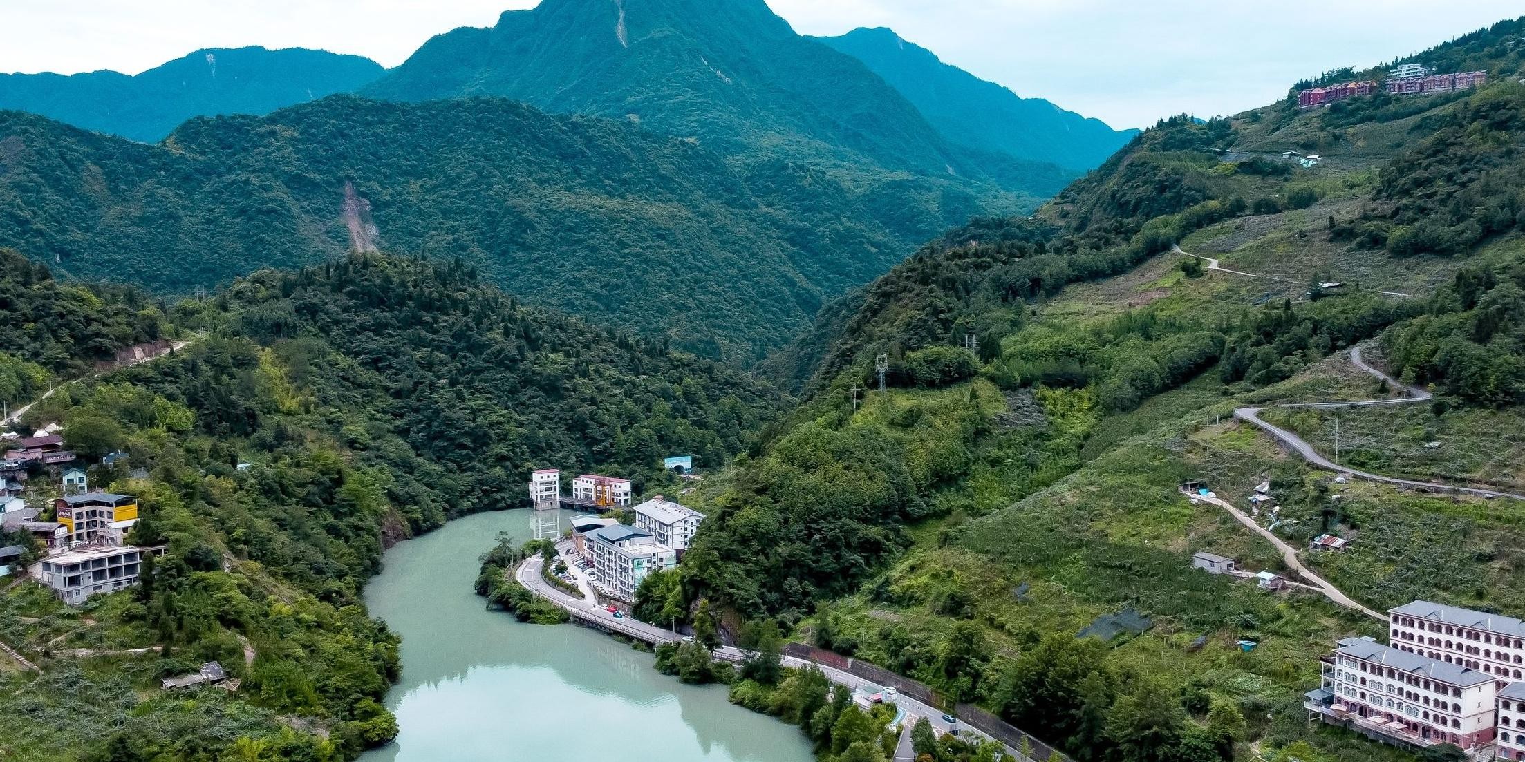 汶川映秀旅游景点图片