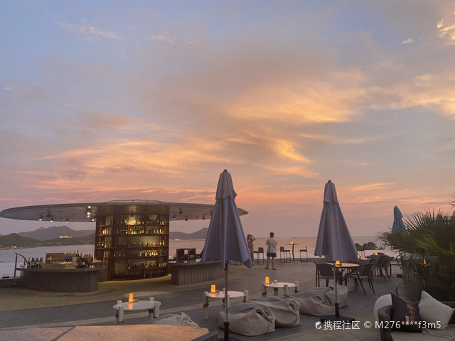 海南福湾梅诺卡度假酒店-无边际泳池