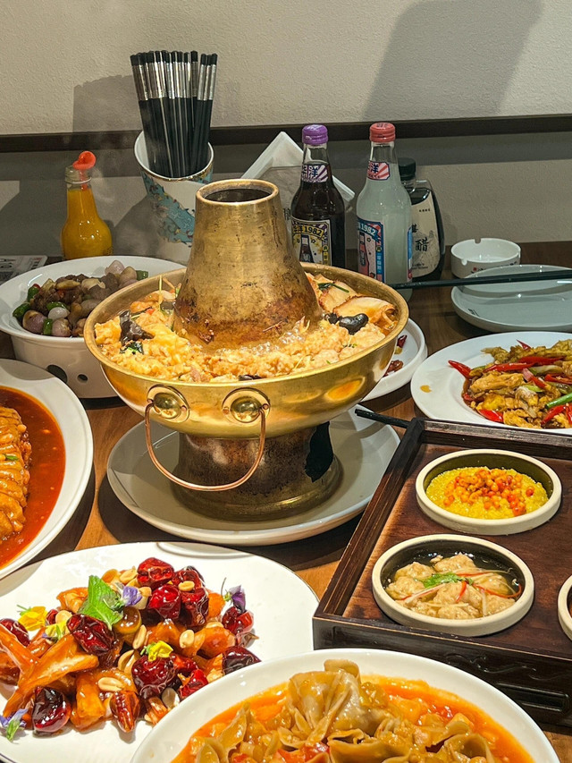 百膳囍饭店·晋菜·四十年老字号环境