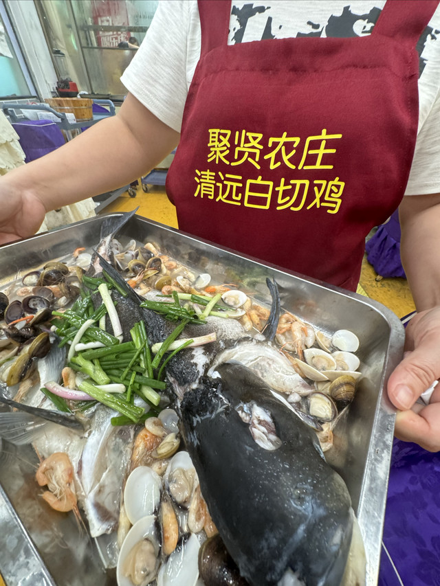聚贤农庄·清远白切鸡·柴火鸡