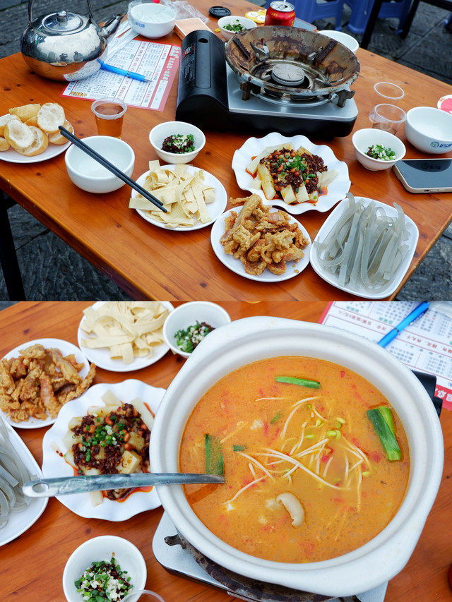 黔豆园豆米火锅·野菜馆(南长城路店)环境