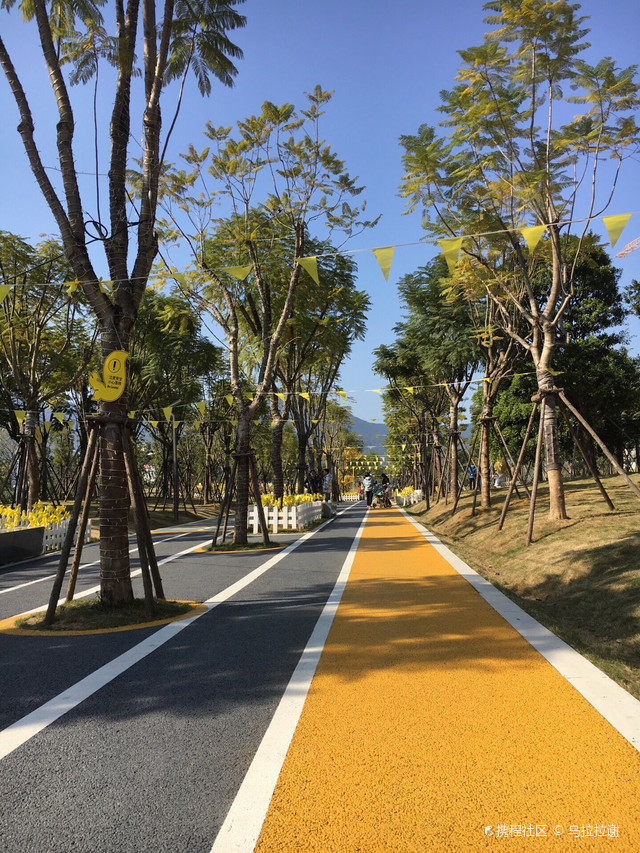 福州高新区黄风车打卡公园