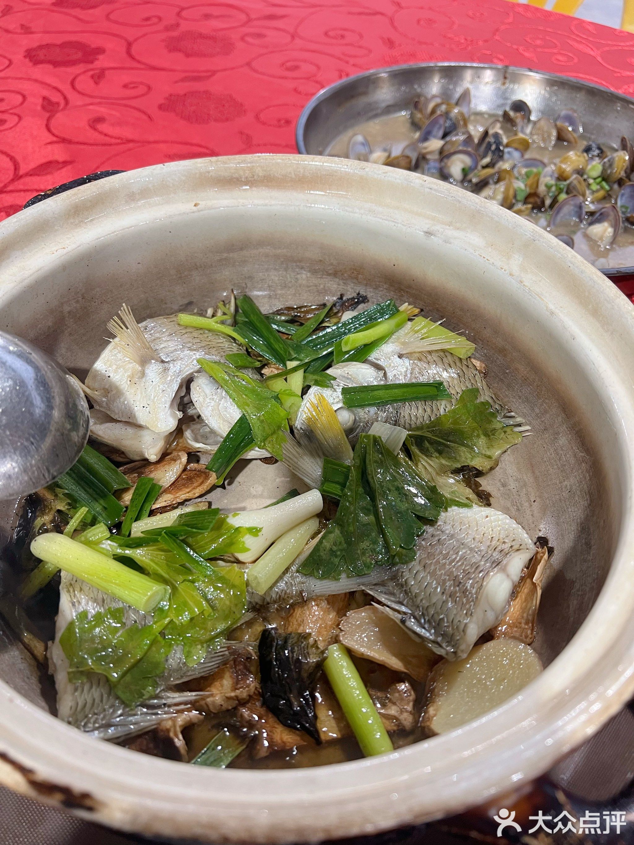 江尾码头海鲜档