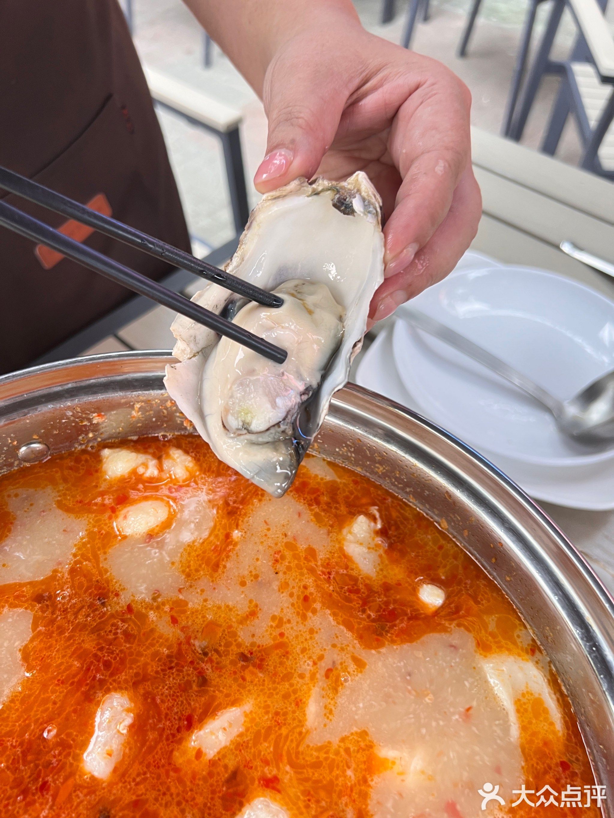 漂亮铺前糟粕醋海鲜锅