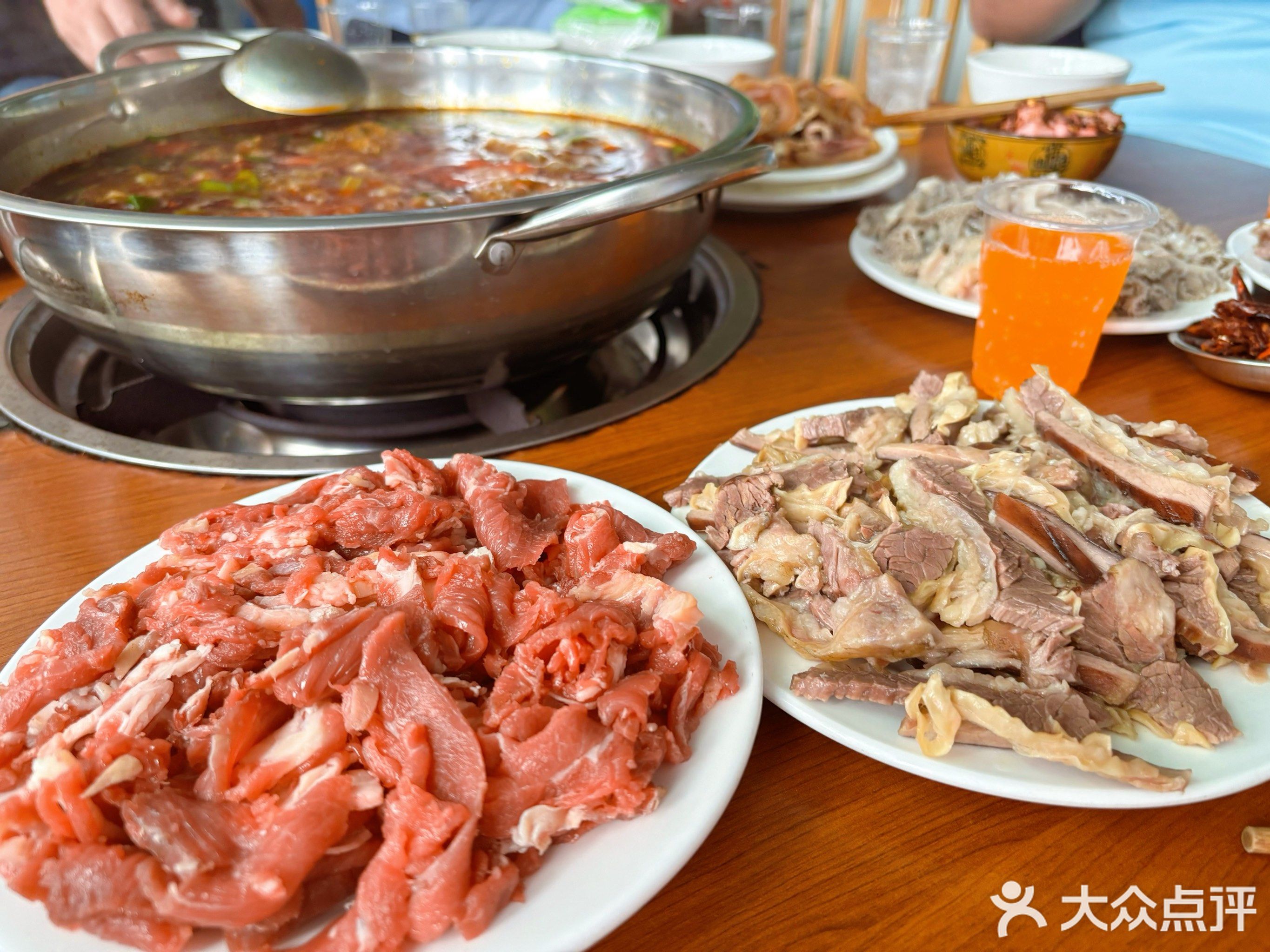 平坝清真红豆米全牛火锅