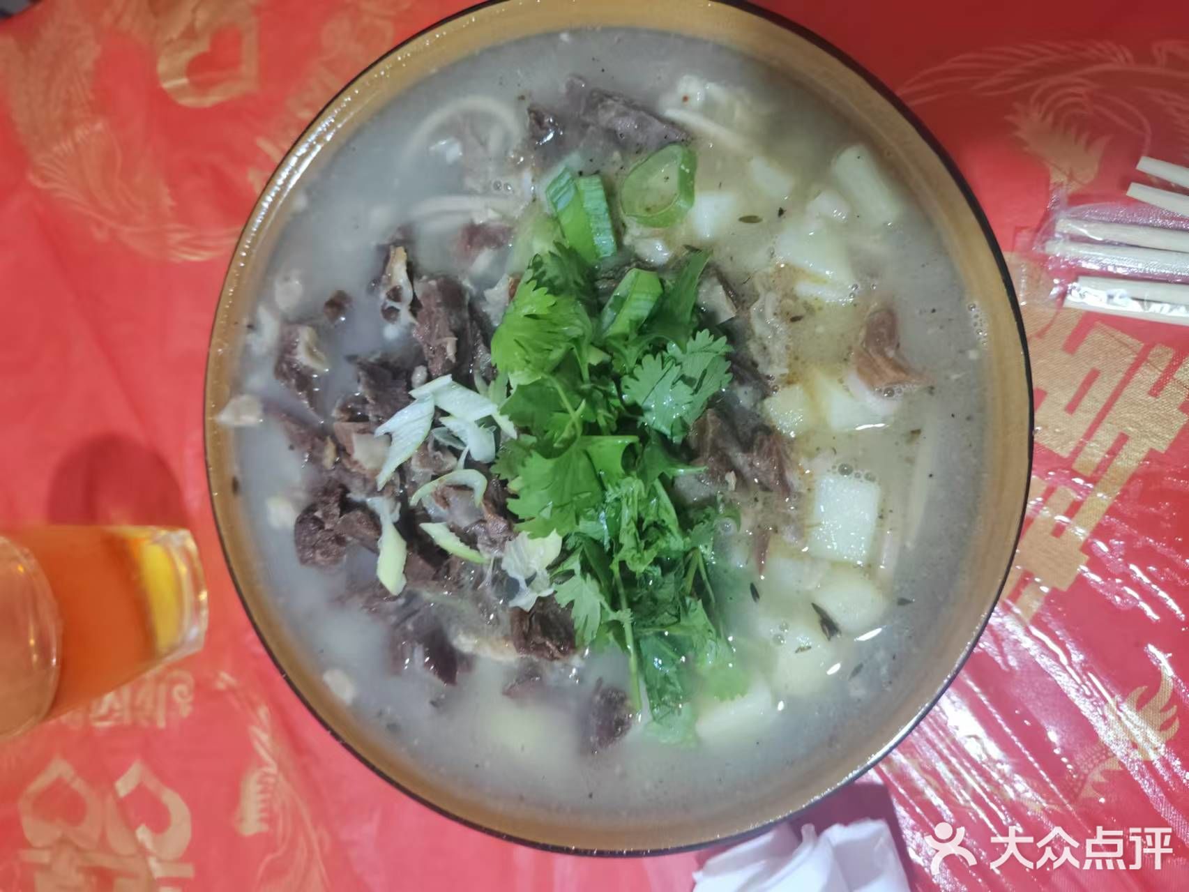 陕北农家小吃风干羊肉剁荞面(第一分店)
