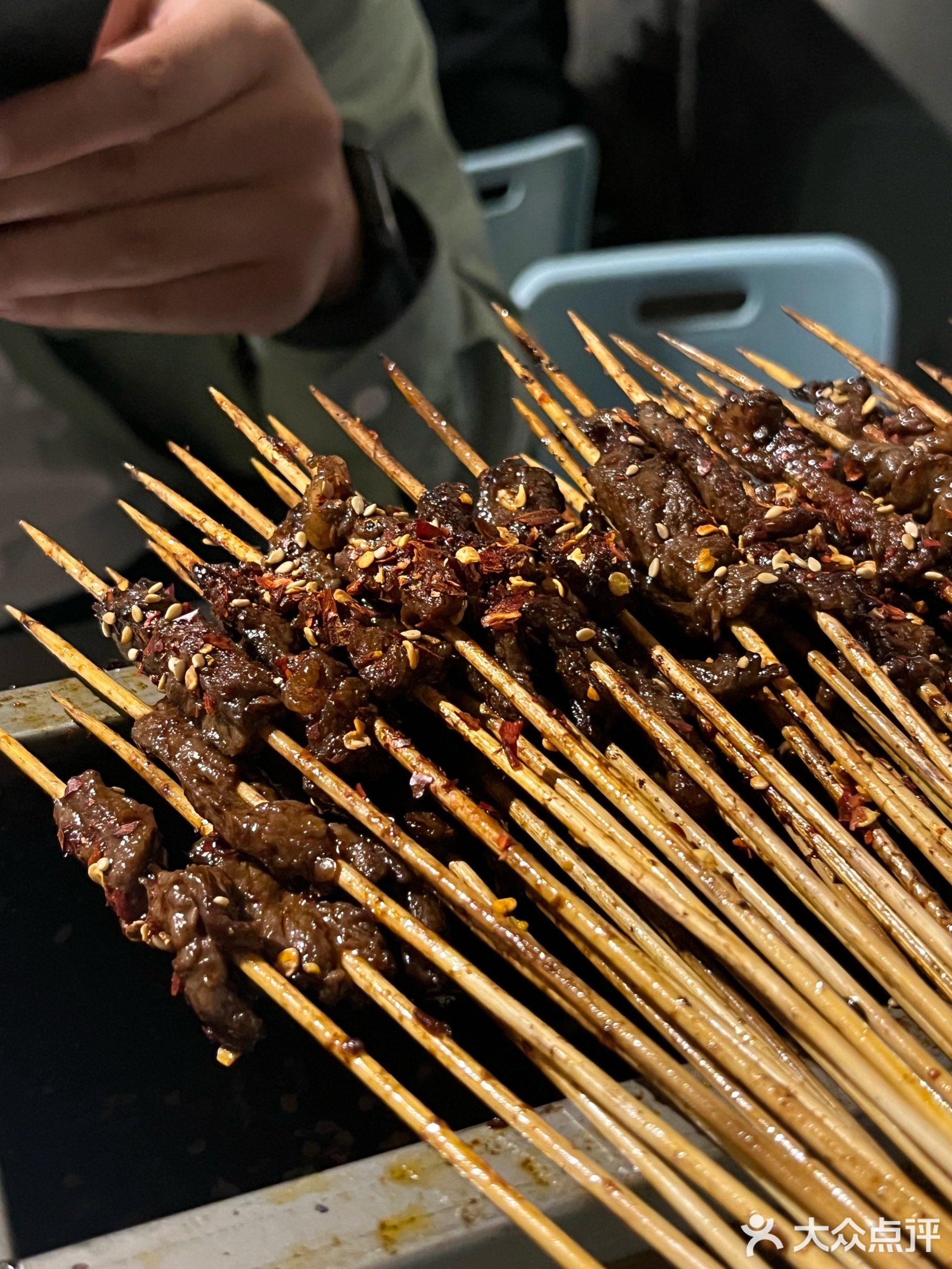 三管烤肉串