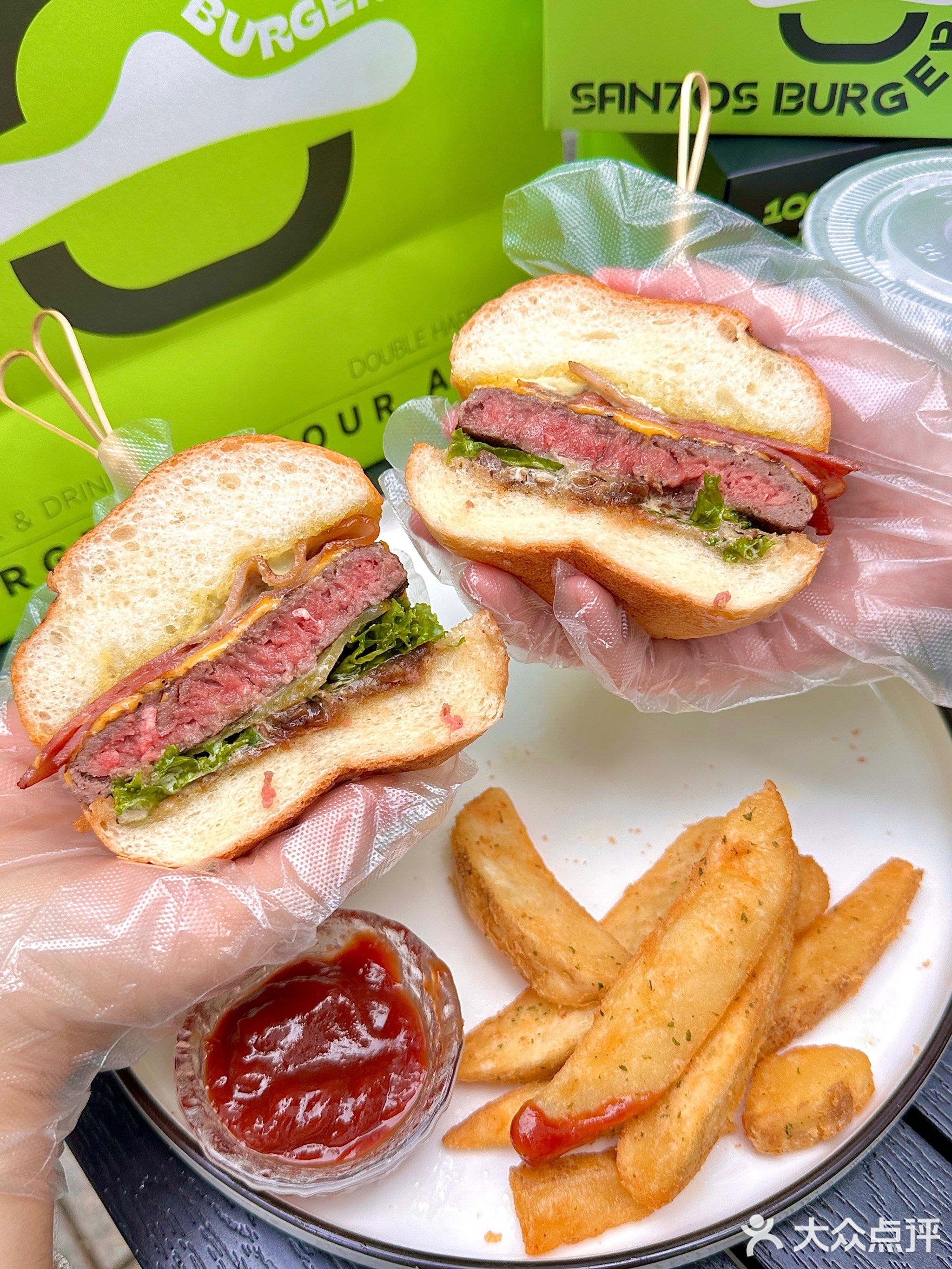 SANTOS BURGER山度士和牛牛堡(富华里店)