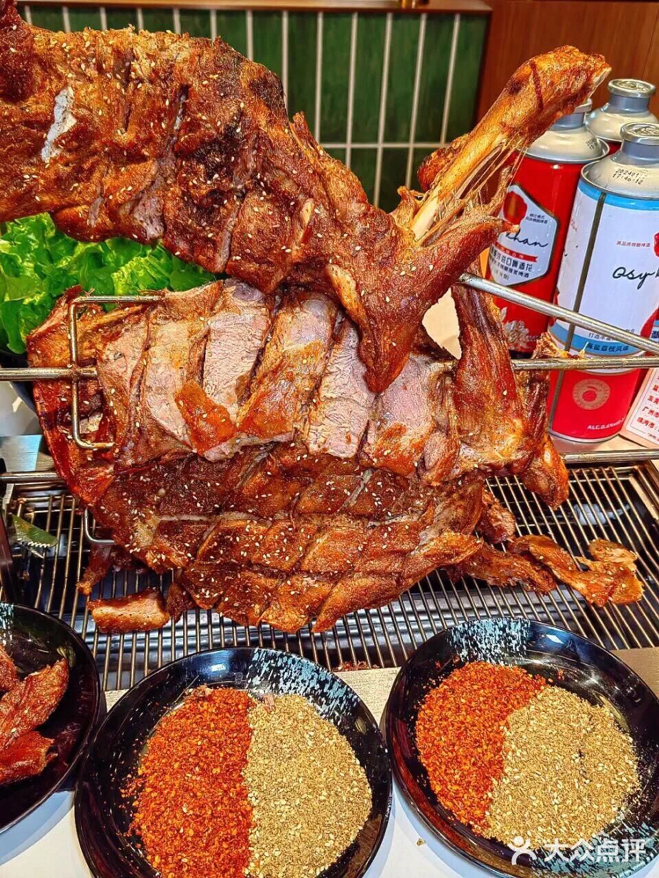 大漠炭火烤羊腿(海宁小区新居菉苑店)