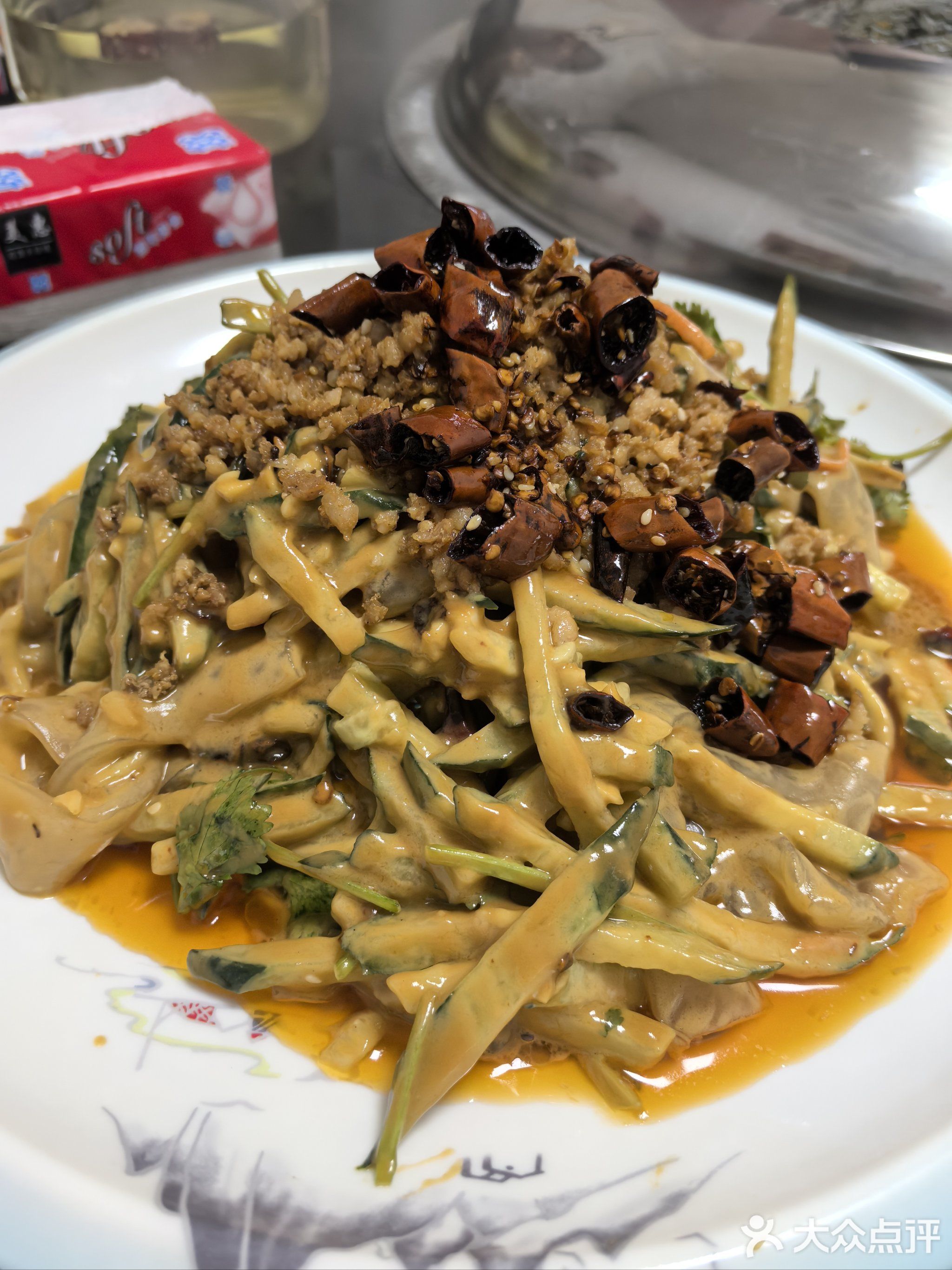 福记东北酱骨铁锅炖