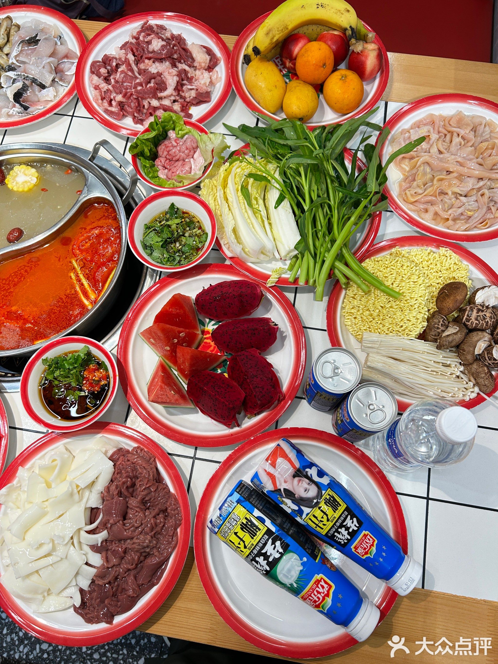 刘大方·自助牛肉火锅(华都汇店)