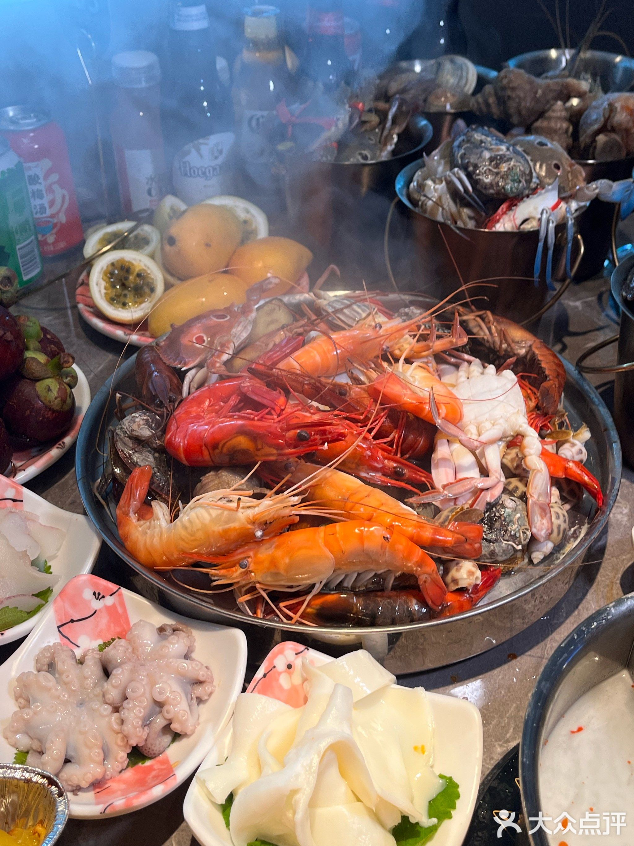 皇牛海轩·刺身和牛蒸汽海鲜榴莲自助(民盈国贸店)