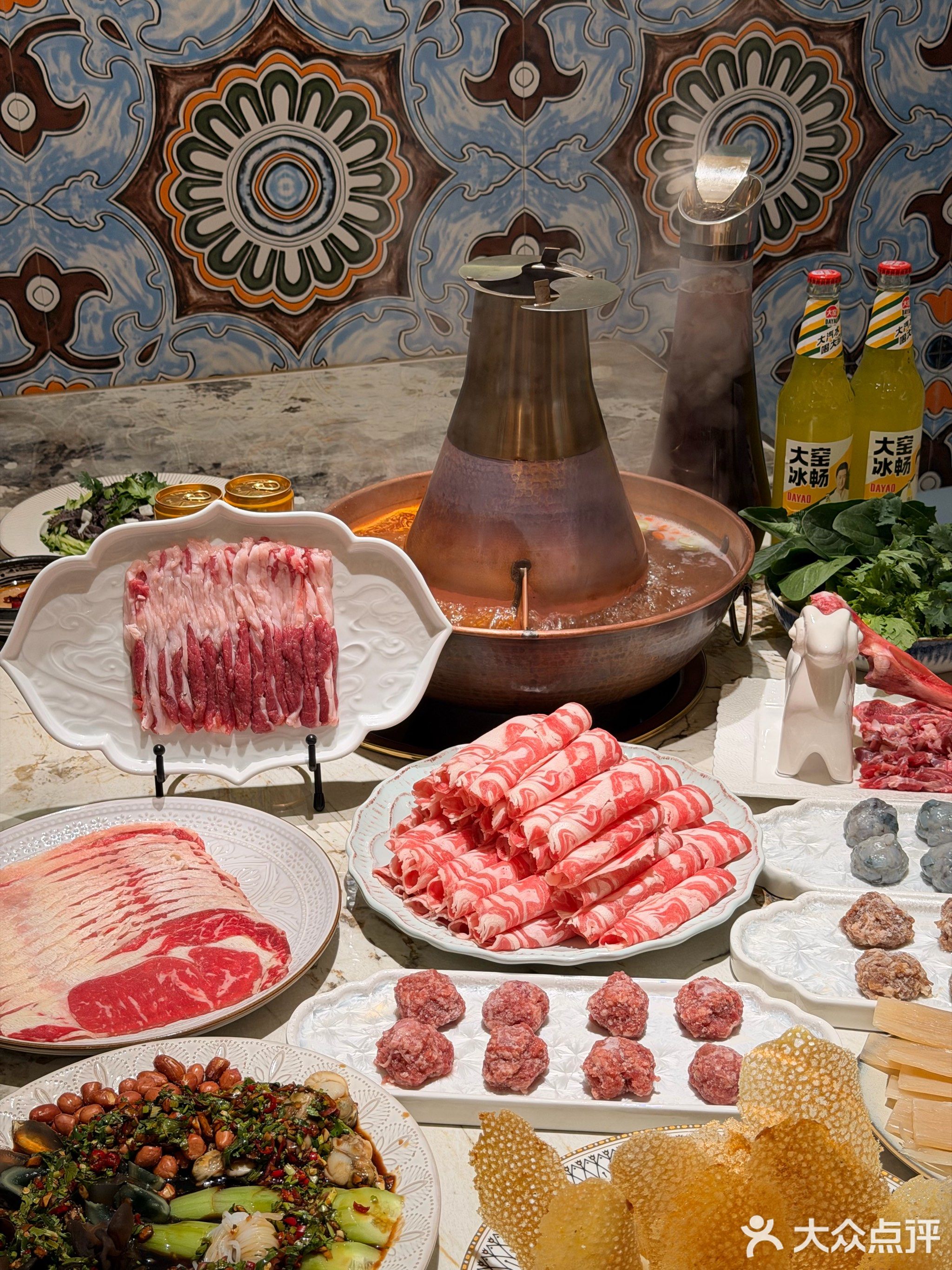 清真高记哈盛源铜锅涮肉