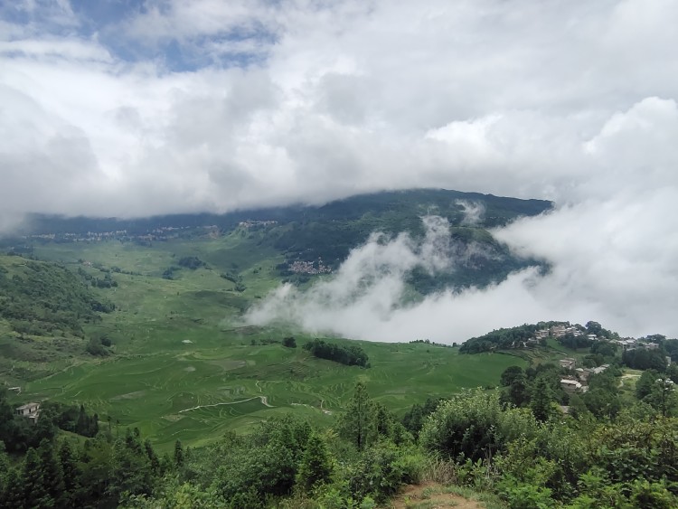 大瓦遮落日关景地