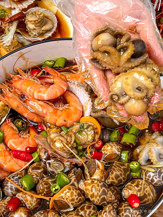 清真·马记海鲜烧烤戳子肉大排档(台东七路店)