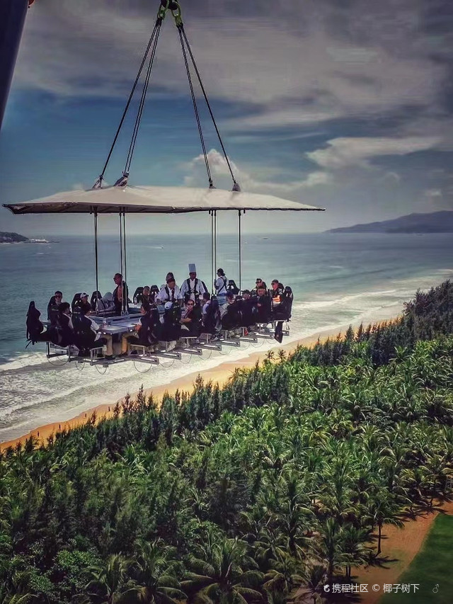 空中餐厅三亚Dinner In The Sky Sanya环境