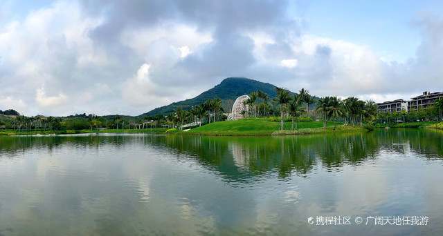 石梅湾石梅湖公园