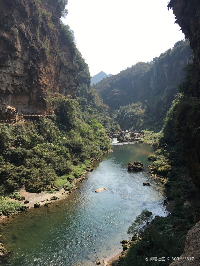 马岭河峡谷漂流